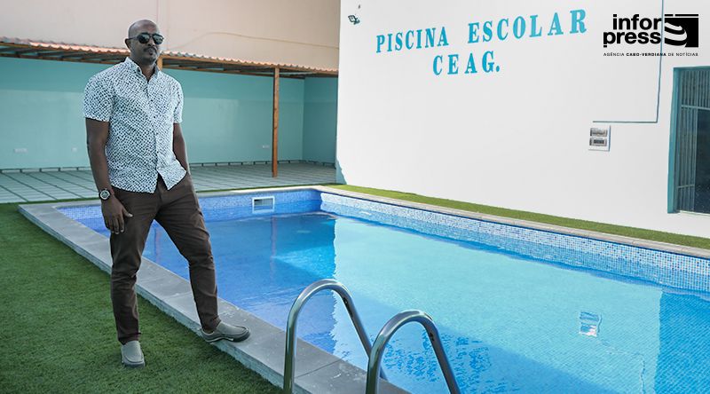 Escola de Achada Grande investe três mil contos na primeira piscina escolar pública do país