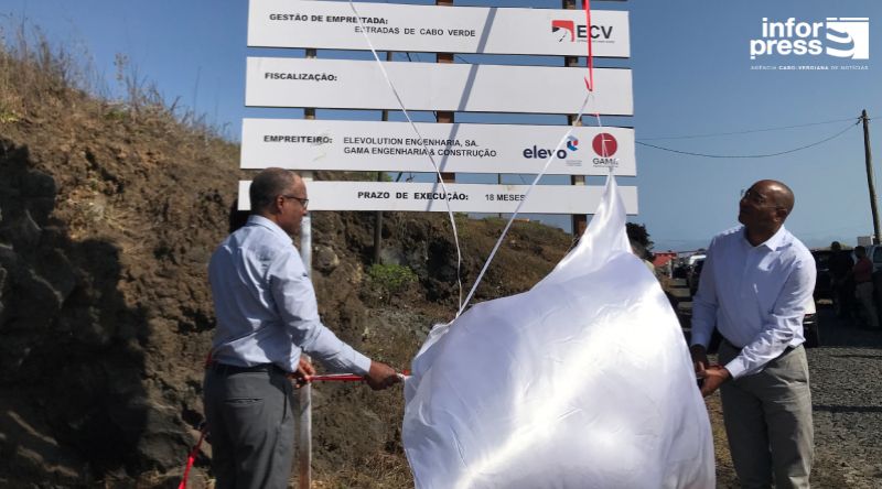 Fogo: Arrancam obras de reabilitação e asfaltagem da estrada Patim – Cova Figueira