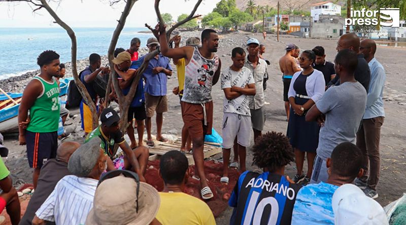 Porto Novo: População do Tarrafal de Monte Trigo aponta muro de contenção na frente marítima como necessidade urgente