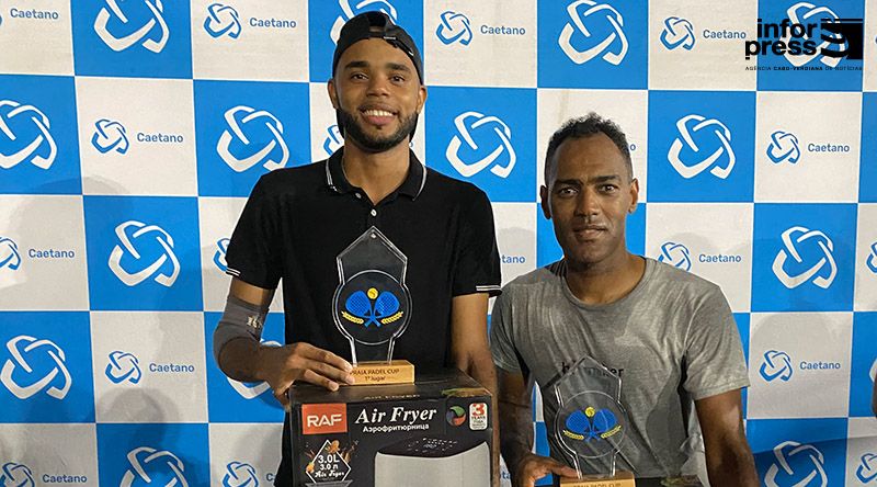 Hélder Júnior e Bruno Évora conquistam I edição do "Praia Padel Cup"