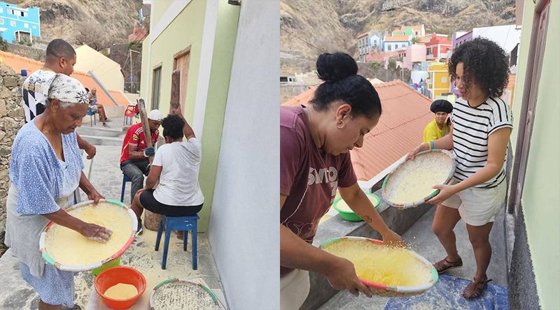 Ribeira Grande: Preparativos da iguaria fongo da Páscoa é destaque na comunidade de Fontainhas 