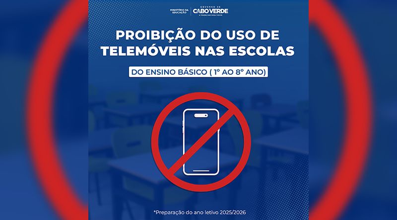   Ministério da Educação proíbe uso de telemóveis por parte dos alunos do Ensino Básico