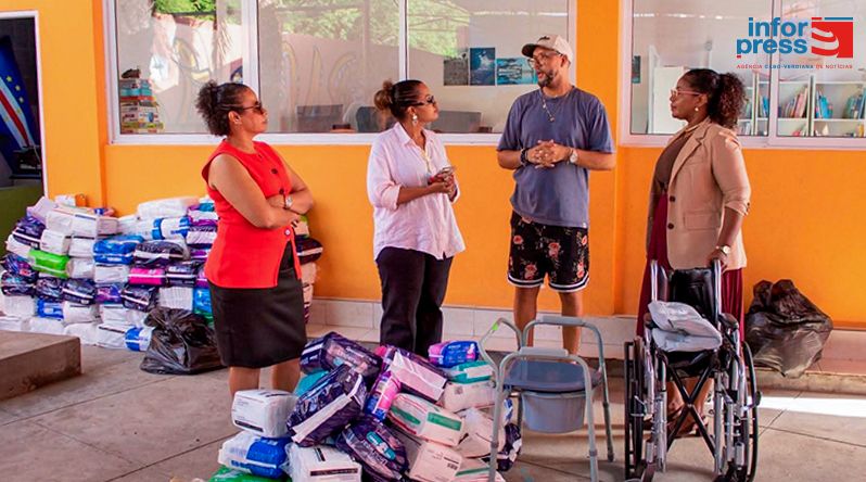 Porto Novo: Projecto Zé Luís Solidário disponibiliza materiais hospitalares, escolares e alimentos a famílias e instituições vulneráveis