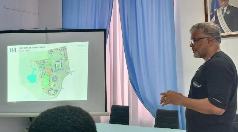 Projecto cidade desportiva avaliado em 25 milhões de contos apresentado na Câmara da Praia