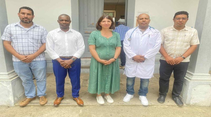 Brava: Representante do Escritório Conjunto das Nações Unidas visita Hospital da Brava