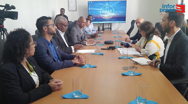 Vertente do Programa Oceano Sustentável para a África Ocidental gerida a partir de Cabo Verde - Embaixadora da UE (c/áudio)