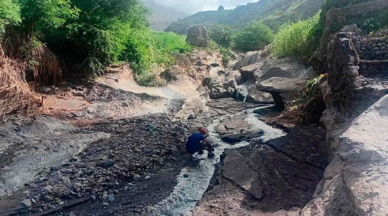 Porto Novo: Produtores de inhame no Tarrafal de Monte Trigo estão a ser apoiados após cheias de Setembro - MAA