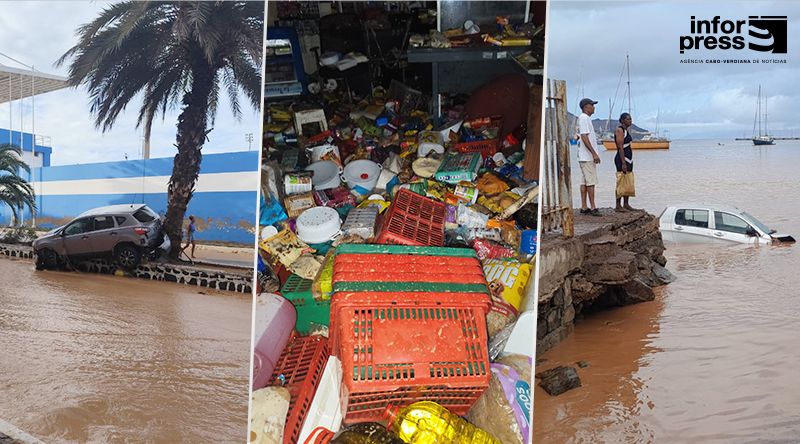 São Vicente: Uma chuva de estragos que envolveu em luto toda uma Nação