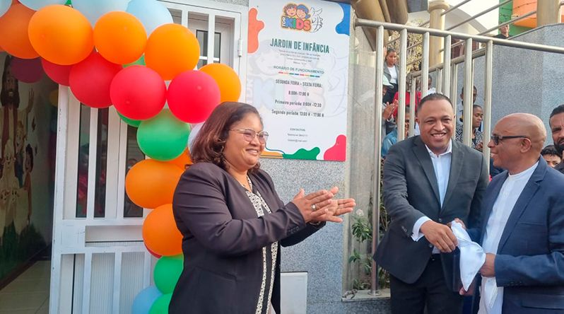 São Vicente: Templo da Restauração reforça papel social com inauguração de jardim de infância para mais carenciados