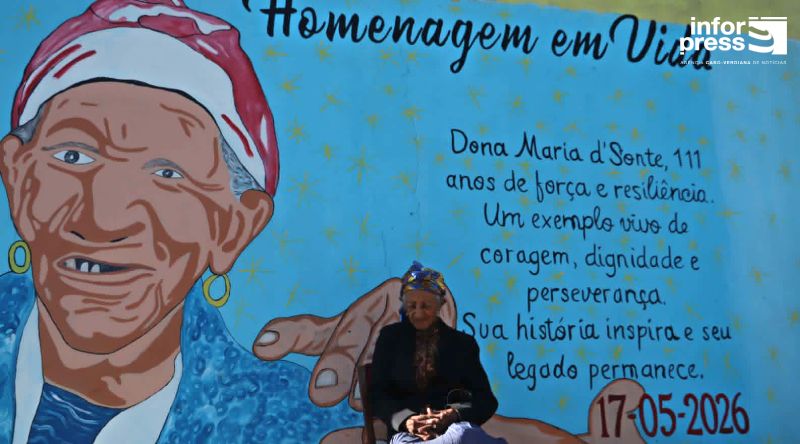 Santo Antão: Projecto "Terra d’Soded” homenageia anciã Maria de Sonte com pintura de mural