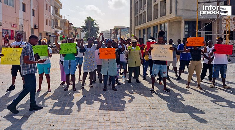 Boa Vista: Trabalhadores do saneamento da câmara municipal protestam por salários dignos e contra dívidas ao INPS