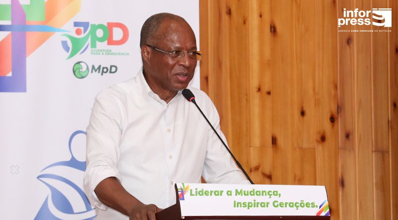 Presidente do MpD desafia jovens da JpD a passar mensagem de esperança à juventude cabo-verdiana 