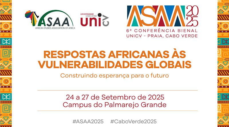 Uni-CV recebe até Março propostas para 6.ª Conferência Bienal da Associação de Estudos Africanos de África 