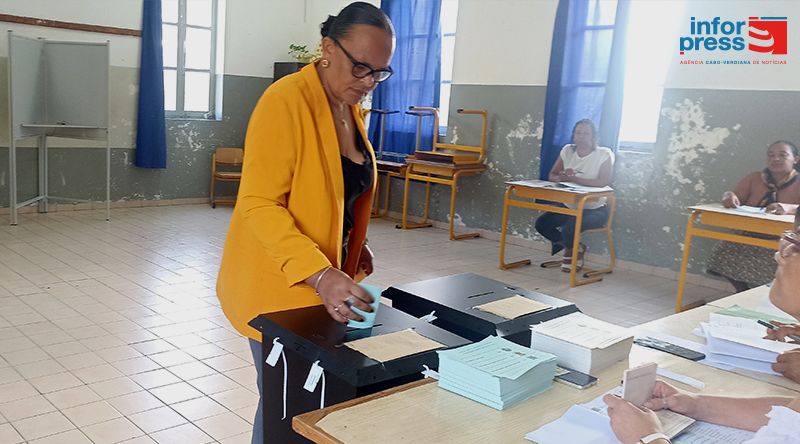 Autárquicas 2024/Ribeira Grande: Candidata do PAICV expressa tranquilidade após exercer o voto