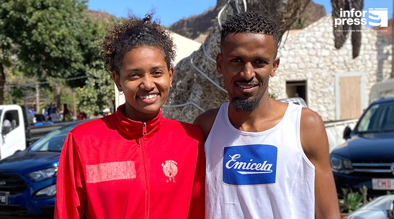 Milly de Brito e Eliana Medina vencem XIV Corrida ao Berço em Ribeira Grande de Santiago