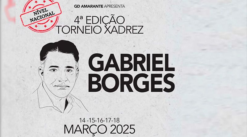 São Vicente: Amarante organiza 4.ª edição do torneio de xadrez em homenagem a Gabriel Borges