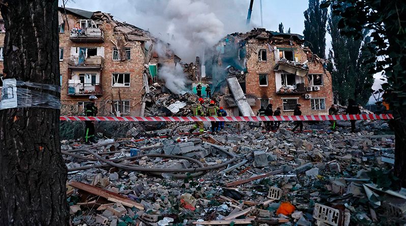 Pelo menos três mortos e 17 feridos após ataques da Rússia na última noite