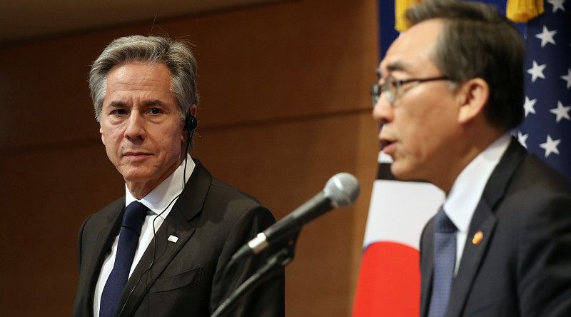 Blinken e Seul condenam lançamento de míssil da Coreia do Norte
