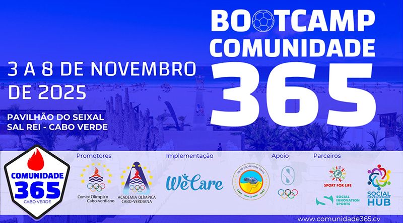 Boa Vista acolhe terceira edição do Bootcamp Comunidade 365 para capacitar líderes com o desporto