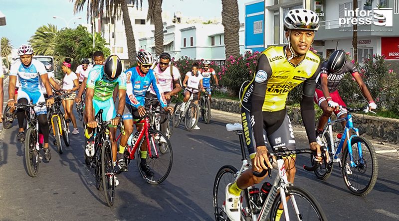 Ciclismo/Dia de São Vicente: Associação promove prova com participação de cerca de 40 ciclistas