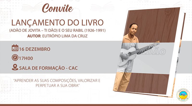 Boa Vista: Livro sobre “Adão de Jovita” de Eutrópio Lima da Cruz é lançado em Sal Rei