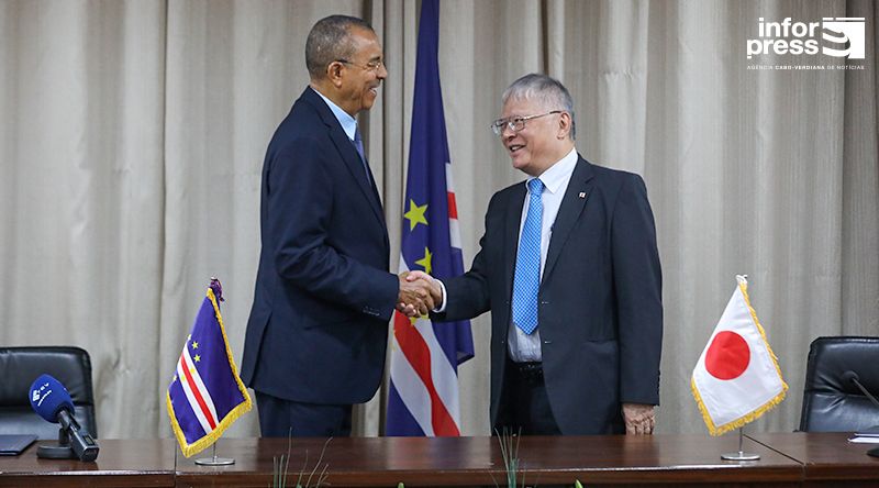 Japão apoia Cabo Verde com novo acordo de assistência alimentar no valor de 60,5 milhões de escudos