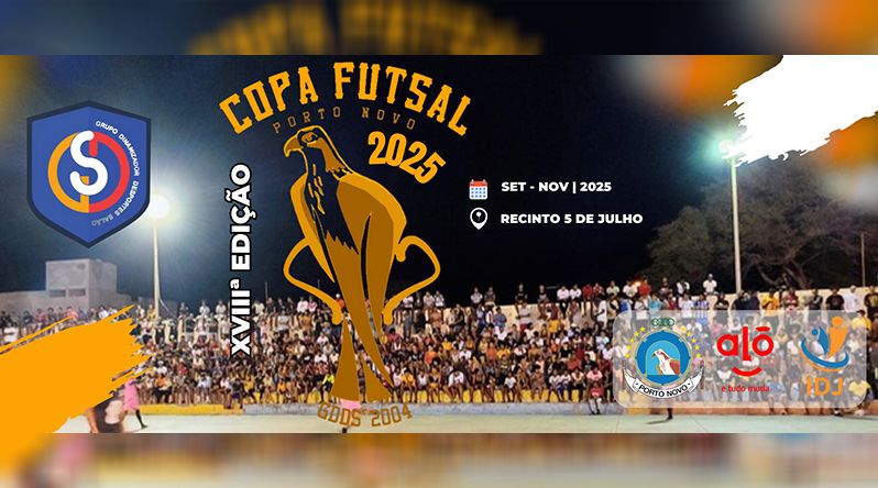 Porto Novo: Definidos jogos dos quartos de final da copa futsal 2025