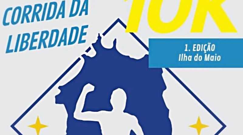 Maio: Corrida de atletismo reúne cerca de 10 atletas para celebrar a liberdade e a democracia