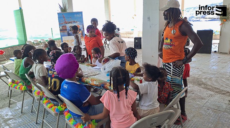 Tarrafal Beach Sports cria espaço para crianças e alternativa de ocupação durante as férias