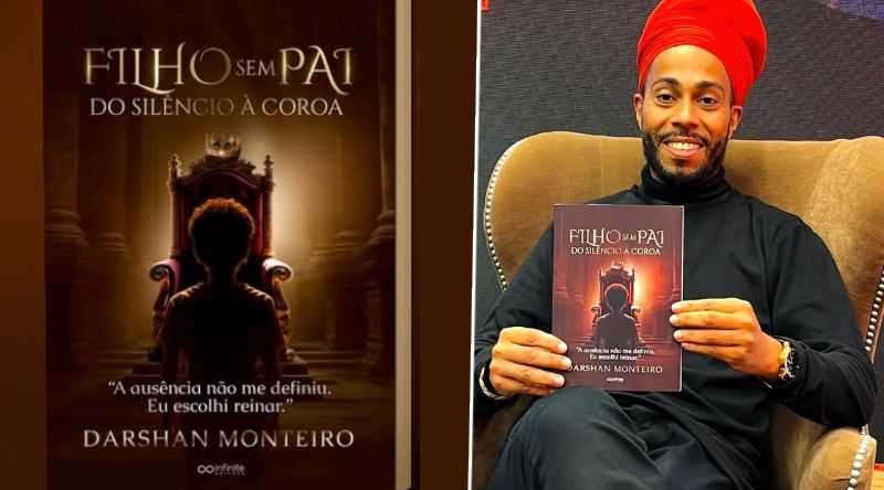 Darshan Monteiro lança “Filho sem Pai, Do Silêncio à Coroa” e ensina ressignificar o abandono paterno