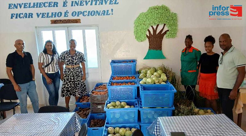 Porto Novo: Entreposto agrícola da Ribeira da Cruz distribui 2,5 toneladas de produtos a instituições sociais