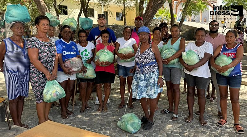 Porto Novo: Projecto Zé Luís Solidário leva solidariedade a famílias em Monte Trigo e Tarrafal