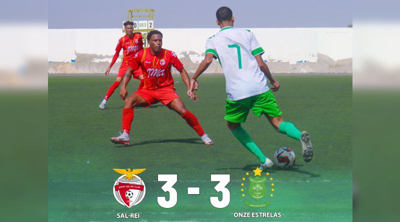 Futebol/Boa Vista: Segunda ronda da jornada sete da regional de futebol fecha com empates