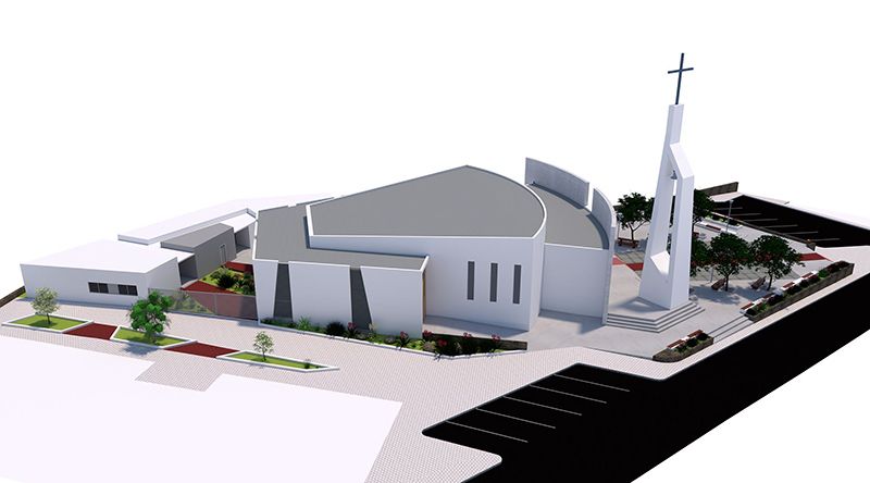 Porto Novo: Pároco renova apelo aos paroquianos para apoiar na construção da nova igreja matriz