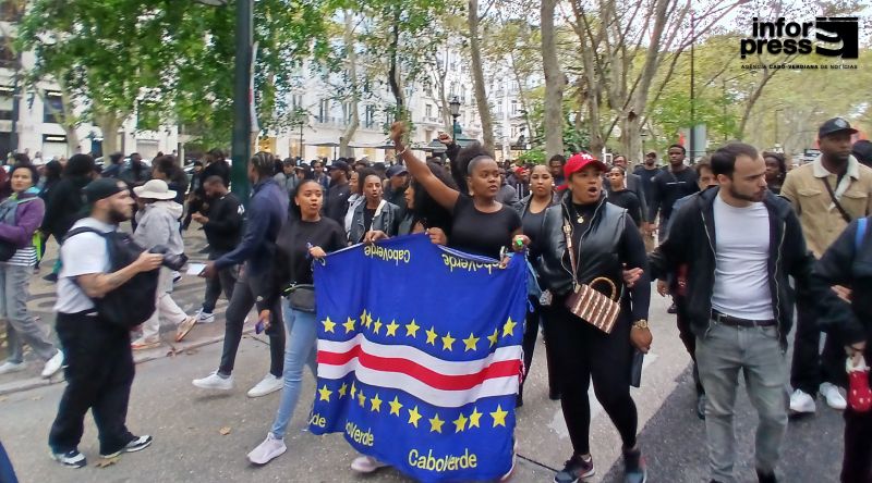 Portugal: Milhares na manifestação a pedir justiça pela morte de cabo-verdiano baleado pela polícia