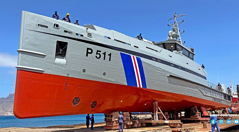 São Vicente: Cabnave dá por concluído processo de reparação do navio Guardião das Forças Armadas