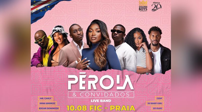 Música: Cantora angolana Pérola actua este sábado na cidade da Praia