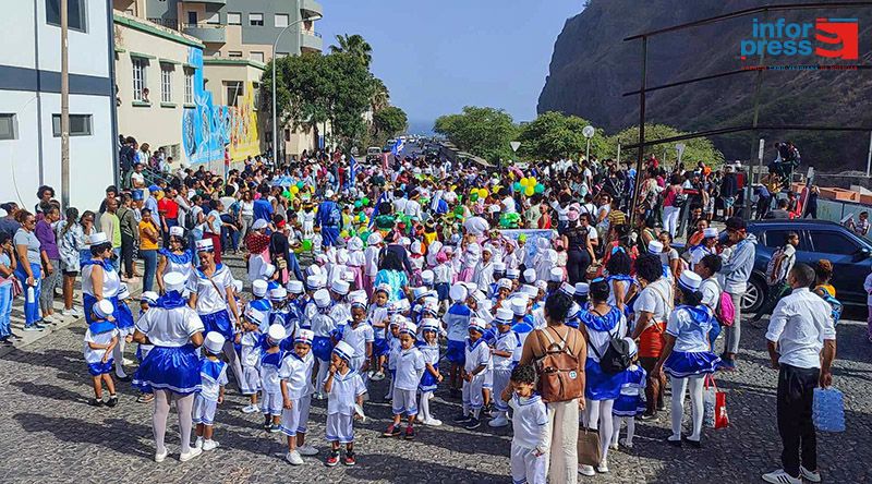 Santo Antão: Mais de 300 crianças do pré-escolar saíram às ruas para brincar o Carnaval