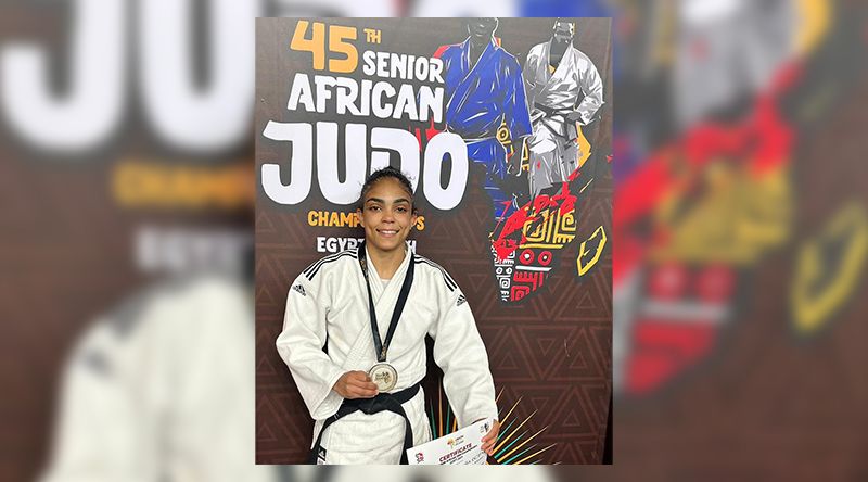 Judo: Djamila Correia e Silva conquista prata no Campeonato Africano no Egipto