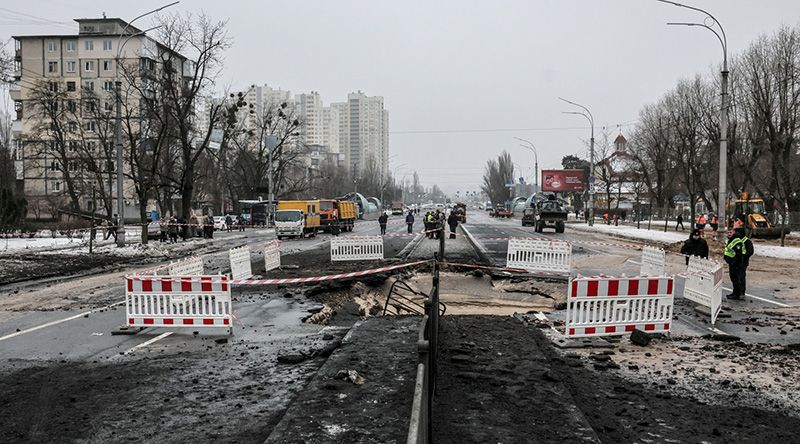 Kiev reclama ter interceptado dezenas de 'drones' e mísseis russos