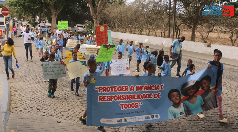 Brava: Alunos da Escola Manuel Rodrigues marcham pelo reconhecimento dos seus deveres e direitos