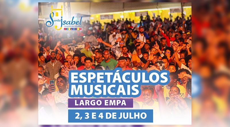 Boa Vista: Câmara Municipal anuncia três dias de espetáculos para as festas do Município e Santa Isabel 2024
