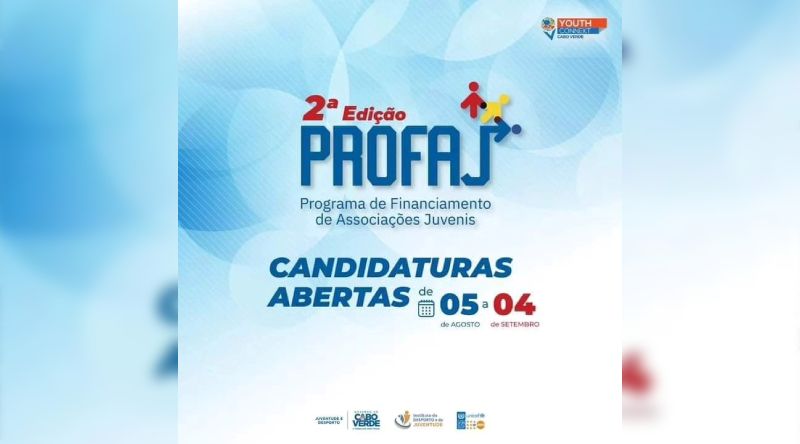 Governo lança segunda edição do Programa de Financiamento às Associações e Grupos Juvenis