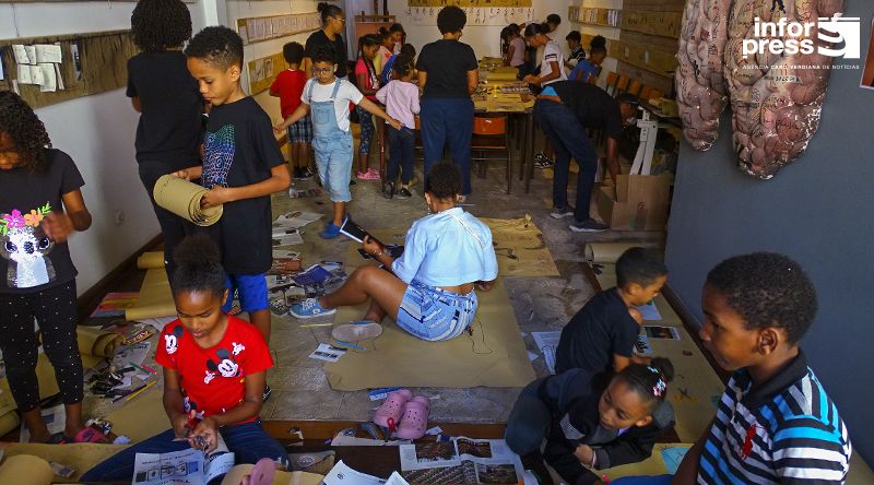 São Vicente: Xpressá promove workshop para crianças inserido nas actividades de Março-Mês do Teatro