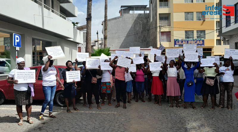 Siscap exige pagamento imediato do salário de 19 mil escudos para as cozinheiras afectas à Ficase