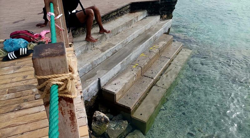 Ministério do Mar alega “bom uso dos fundos públicos” nas escadarias de Baía das Gatas e da Enseada de Coral