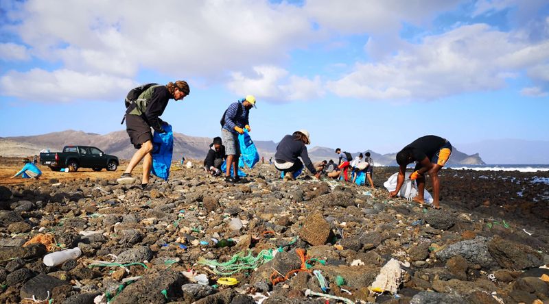 São Vicente: Biosfera reinicia campanhas de limpeza nas praias do norte da ilha