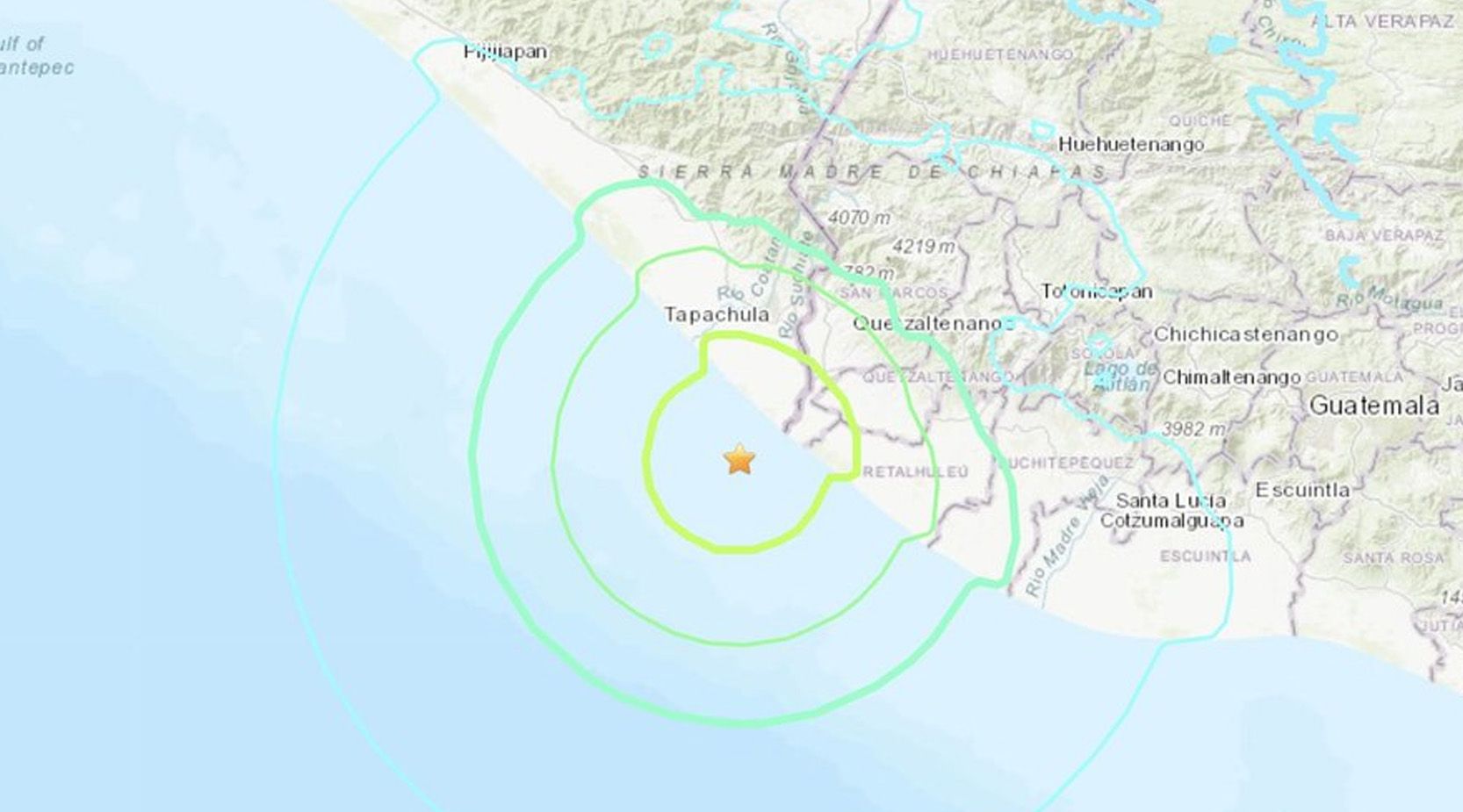 Sismo de magnitude 6,7 na Guatemala com danos ligeiros e sem vítimas