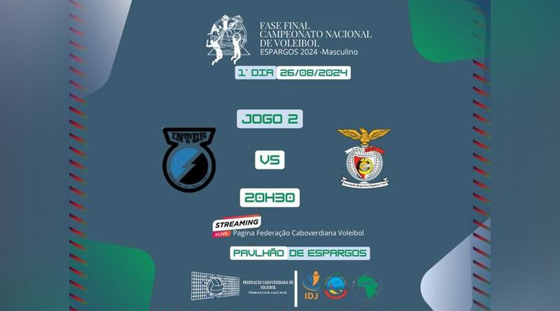 Ilha do Sal: Jogo Volei Clube - Graciosa abre Campeonato Nacional de Voleibol sénior masculino