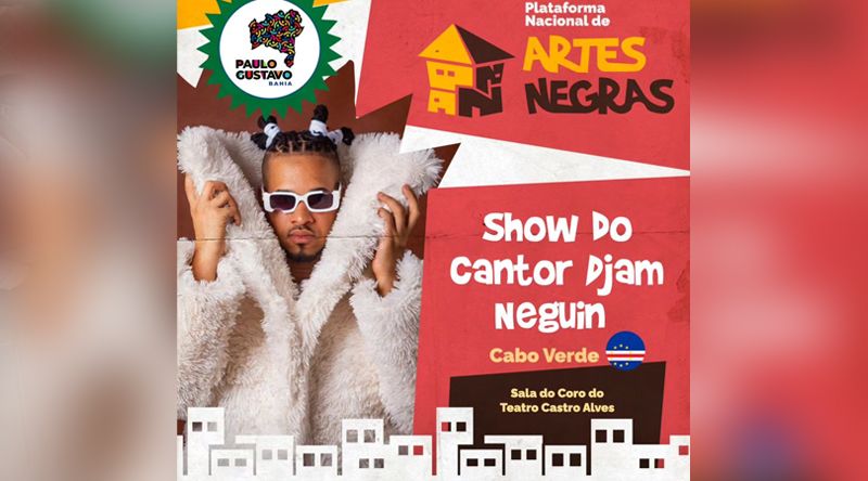 Djam Neguin promete "espectáculo inesquecível" no Coro do Teatro Castro Alves no Brasil